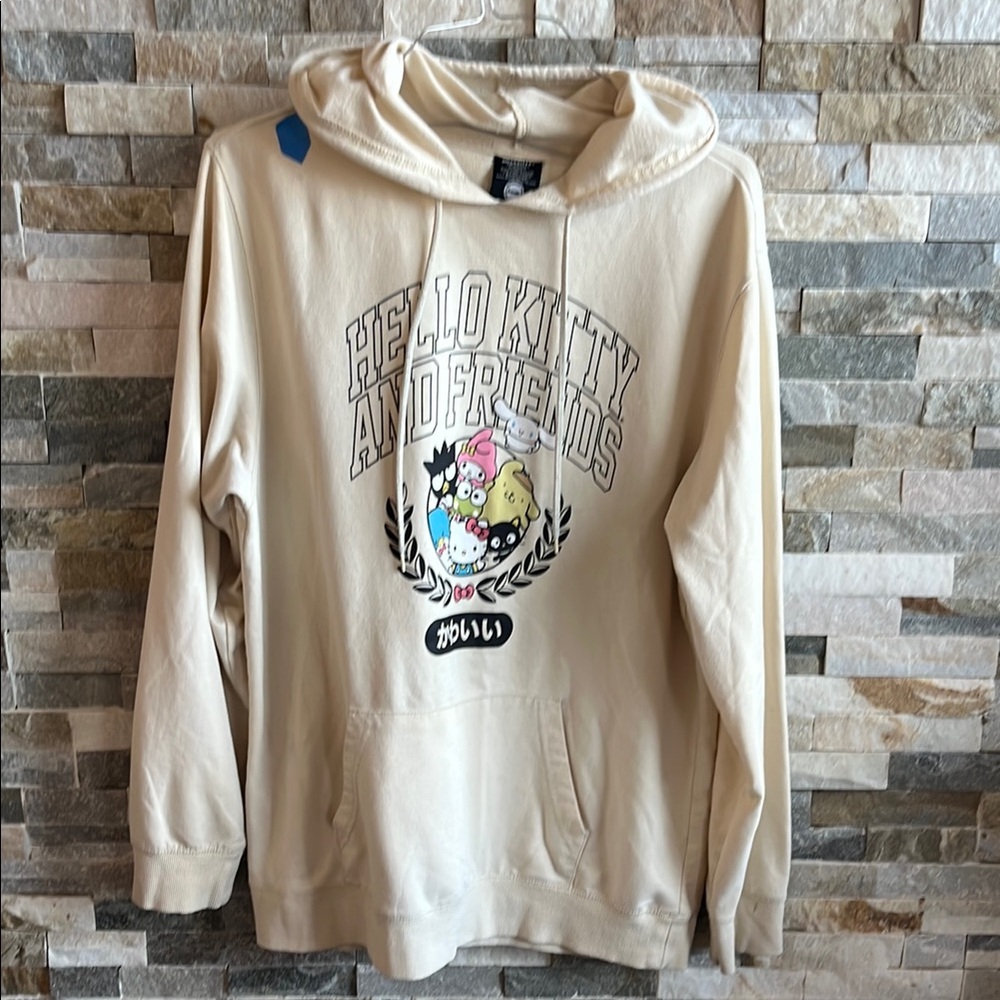 Hello Kitty and Friends Cream Hoodie